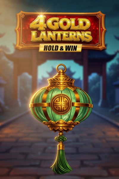 Automat 4 Gold Lanterns Hold & Win v Cleobetra Casino